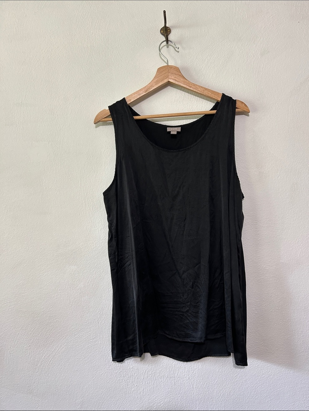 J. Jill Black Sleeveless Tank Top Blouse